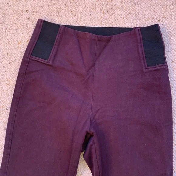 Toorallie burgundy Merino Denim pants - Picture 1 of 5